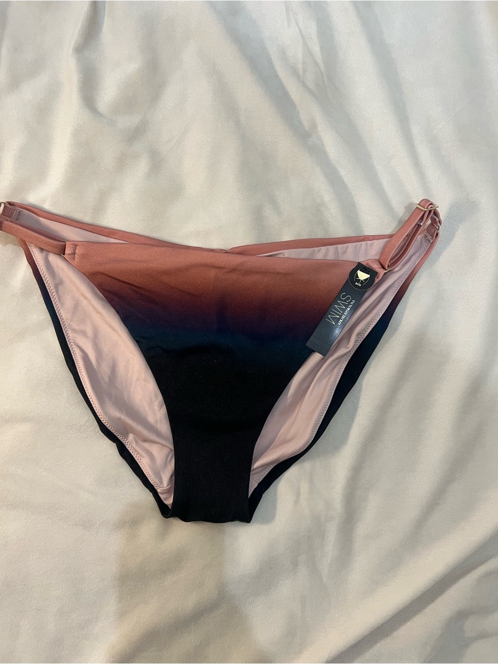 Victoria's Secret Pink to Black Ombre Bikini Bottom